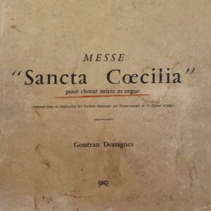 partition Sancta Coecilia